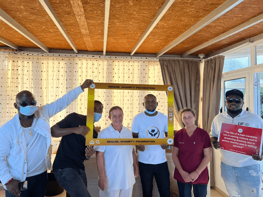 Outreach at Home of the Old, Lapta (Baris Park) in Partnership with Nigerian Community in Northern Cyprus